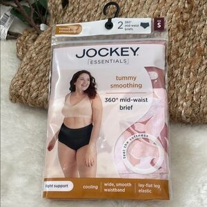 Jockey Black High-Waisted Panties Intimates